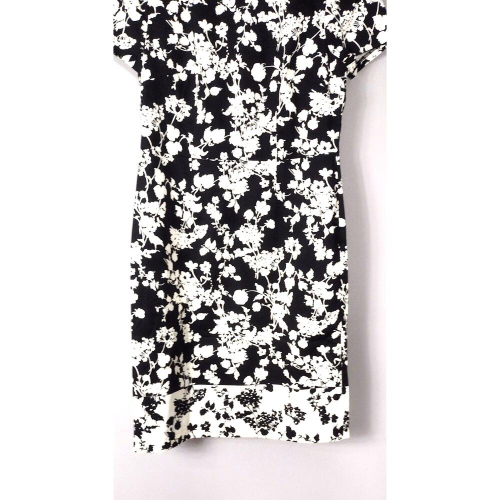 Talbots Women's Floral Bateau Neck Spring Sheath Dress Size 10 - Picture 4 of 16